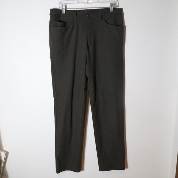 Lululemon Mens ABC Pants 33x32 Gray Warpstreme Pants Chino Stretch Work - Picture 1 of 9